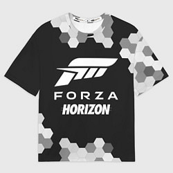 Футболка оверсайз женская FORZA HORIZON Графика, цвет: 3D-принт