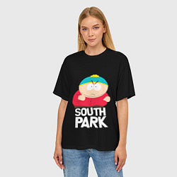 Футболка оверсайз женская Южный парк - Эрик, цвет: 3D-принт — фото 2