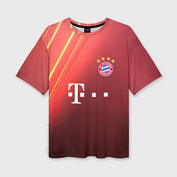 Футболка оверсайз женская Bayern munchen T, цвет: 3D-принт