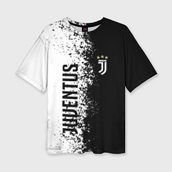 Футболка оверсайз женская Juventus ювентус 2019, цвет: 3D-принт