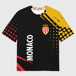 Футболка оверсайз женская Монако monaco, цвет: 3D-принт