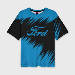 Футболка оверсайз женская Ford focus, цвет: 3D-принт