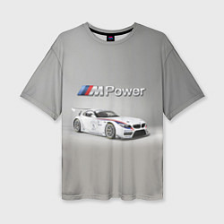 Футболка оверсайз женская BMW Z4 GT3 - Motorsport - racing team, цвет: 3D-принт