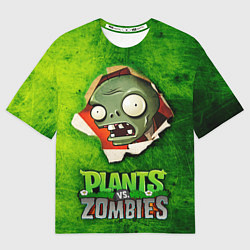 Футболка оверсайз женская Green zombie, цвет: 3D-принт