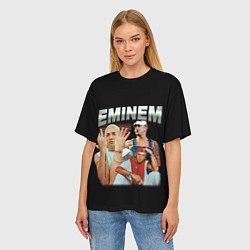 Футболка оверсайз женская Eminem Slim Shady, цвет: 3D-принт — фото 2