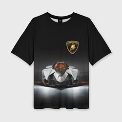 Женская футболка оверсайз Lamborghini Egoista - Italy