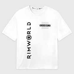 Футболка оверсайз женская Rimworld, цвет: 3D-принт