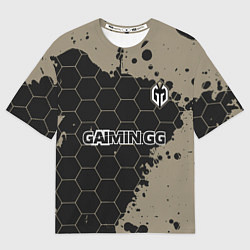 Футболка оверсайз женская Gaimin Gladiators форма, цвет: 3D-принт