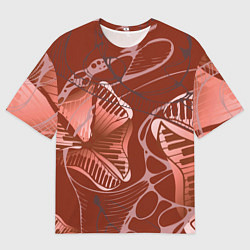 Женская футболка оверсайз Свадебный марш