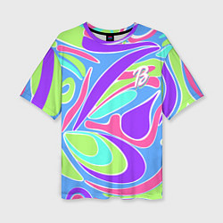 Футболка оверсайз женская Костюм Barbie Totally Ultra Hair brunette, цвет: 3D-принт