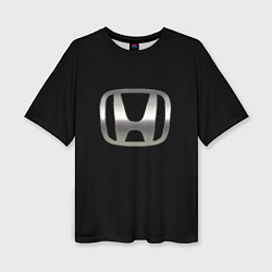 Женская футболка оверсайз Honda sport auto