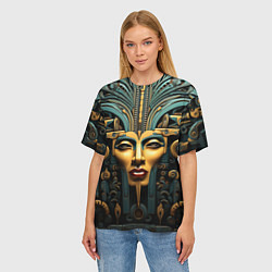 Футболка оверсайз женская Египетские фараоны, цвет: 3D-принт — фото 2