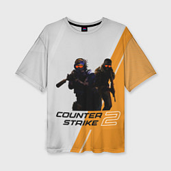 Футболка оверсайз женская Counter-strike 2 - new era, цвет: 3D-принт