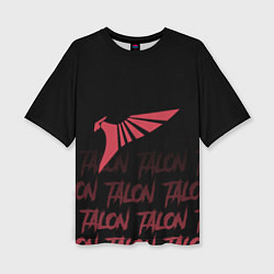 Футболка оверсайз женская Talon style, цвет: 3D-принт