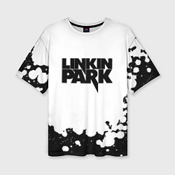Футболка оверсайз женская Linkin park black album, цвет: 3D-принт