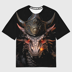 Женская футболка оверсайз Волшебный хозяин зимы