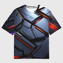 Футболка оверсайз женская Абстрактная красота, цвет: 3D-принт