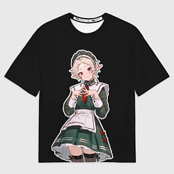 Футболка оверсайз женская Милая Сильфи, цвет: 3D-принт