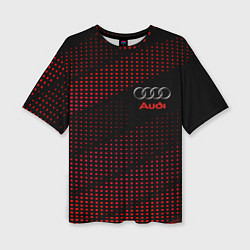 Женская футболка оверсайз Audi sportdot