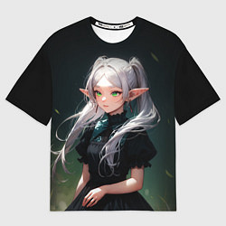 Футболка оверсайз женская Фриерен во тьме, цвет: 3D-принт