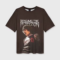 Футболка оверсайз женская Oli Sykes - Bring Me the Horizon, цвет: 3D-принт