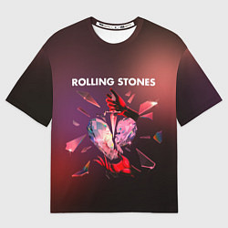 Футболка оверсайз женская Hackney diamonds - Rolling Stones, цвет: 3D-принт