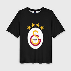 Женская футболка оверсайз Galatasaray logo fc
