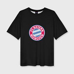 Женская футболка оверсайз Бавария фк клуб