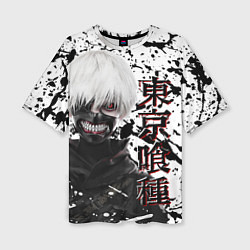 Футболка оверсайз женская Kaneki Ken - Токийский Гуль, цвет: 3D-принт