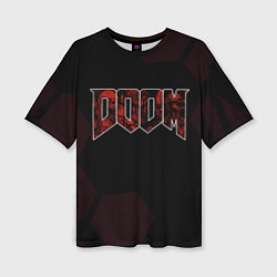 Футболка оверсайз женская Doom mick gordon, цвет: 3D-принт