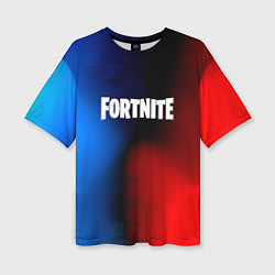 Футболка оверсайз женская Fortnite game gradient, цвет: 3D-принт