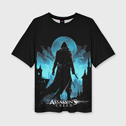Футболка оверсайз женская Assassins creed сумерки, цвет: 3D-принт