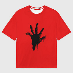 Футболка оверсайз женская Dead by Daylight x Left 4 Dead, цвет: 3D-принт