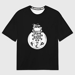 Женская футболка оверсайз Porto fc club sport