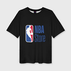 Футболка оверсайз женская NBA store, цвет: 3D-принт