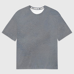 Женская футболка оверсайз Отпечатки