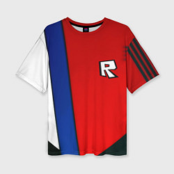 Футболка оверсайз женская Roblox uniform, цвет: 3D-принт