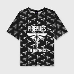 Футболка оверсайз женская Одни из нас цикады паттерн, цвет: 3D-принт