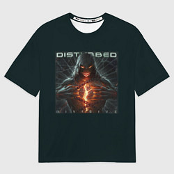 Футболка оверсайз женская Disturbed divisive, цвет: 3D-принт