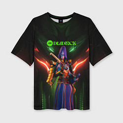 Футболка оверсайз женская Yamato Deadlock, цвет: 3D-принт
