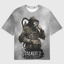 Футболка оверсайз женская S t a l k e r 2 Heart of Chornobyl, цвет: 3D-принт