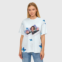 Футболка оверсайз женская Life is strange: double exposure, цвет: 3D-принт — фото 2