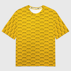 Женская футболка оверсайз Улей