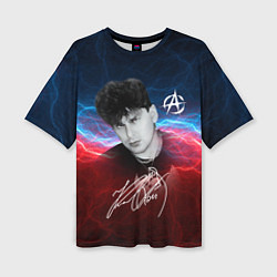 Футболка оверсайз женская Юрий Клинских автограф, цвет: 3D-принт