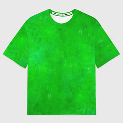 Футболка оверсайз женская Свет зелёного фонаря, цвет: 3D-принт