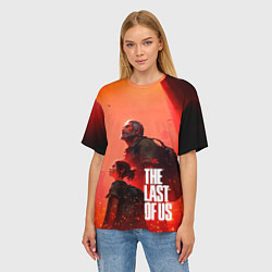 Футболка оверсайз женская The last of us Joel Ellie, цвет: 3D-принт — фото 2