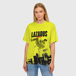 Футболка оверсайз женская Лазарь: Паркур, цвет: 3D-принт — фото 2