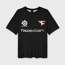 Футболка оверсайз женская FaZe Clan - Karrigan 22, цвет: 3D-принт