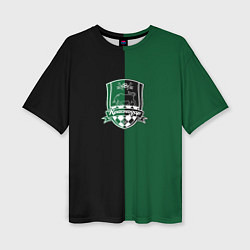 Футболка оверсайз женская Кордоба - ФК Краснодар, цвет: 3D-принт