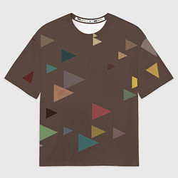 Футболка оверсайз женская Осень палитра глубокий лес, цвет: 3D-принт